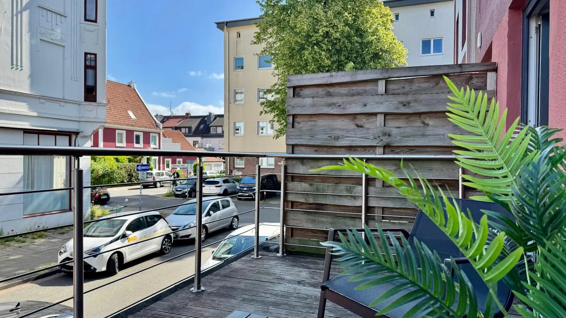 Mel&Bens Loft-Appartements Terrasse Weserstadion Bremen Apartment